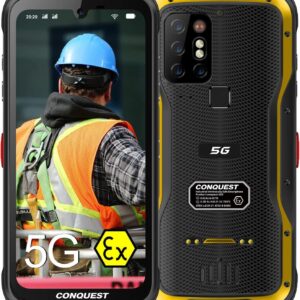 Smartphone ATEX 5G Conquest-S20 Zona 1