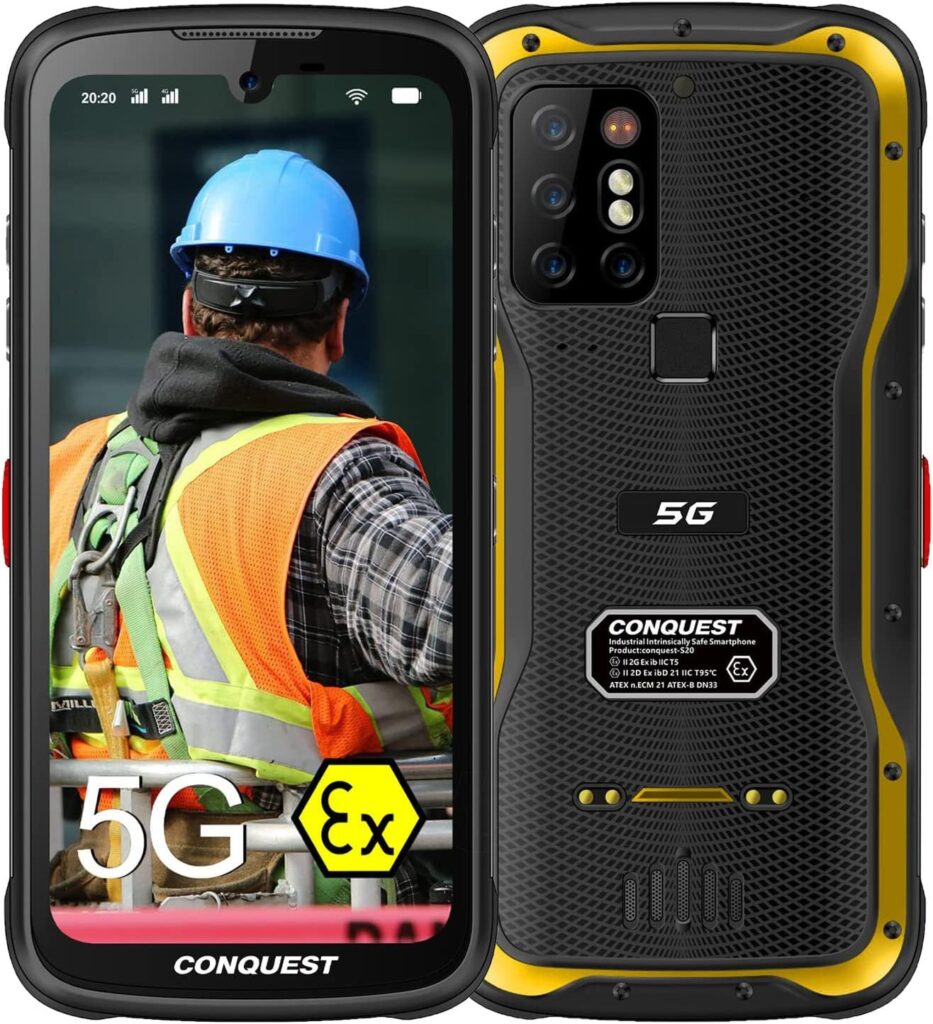Smartphone ATEX 5G Conquest-S20 Zona 1 - Diset Solution